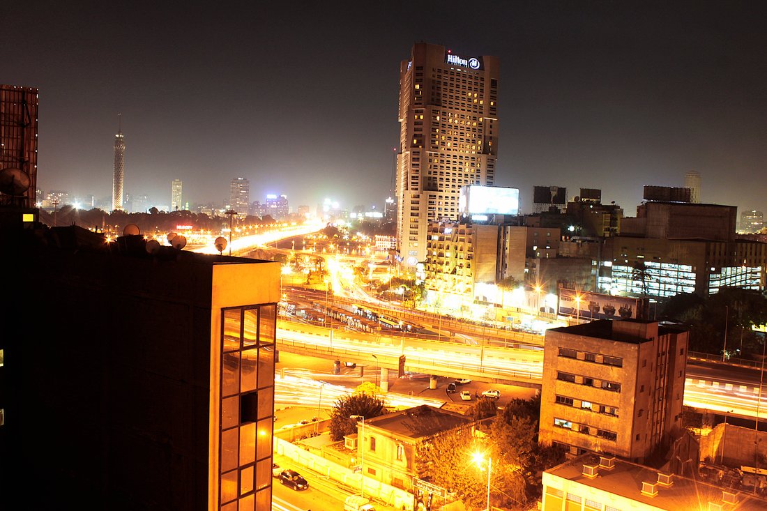 Cairo at night